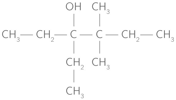 3-éthyl−4,4-diméthylhexan−3-ol