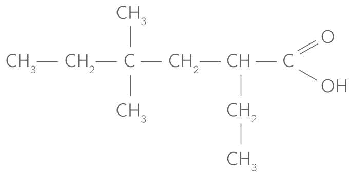 Acide 2-éthyl−4,4-diméthylhexanoïque