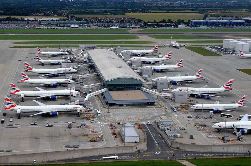 Le terminal 5 de l'aéroport d'Heathrow