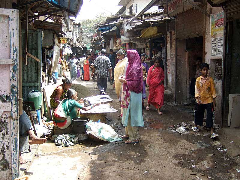 Le slum de Dharavi