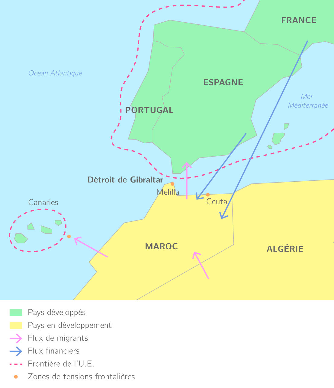 Les migrations des Marocains 4e Etude de cas Géographie Kartable
