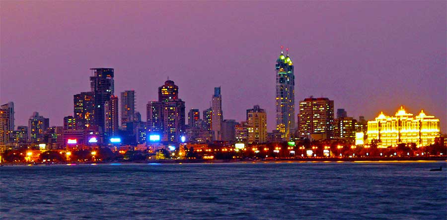 Skyline du sud de Mumbai