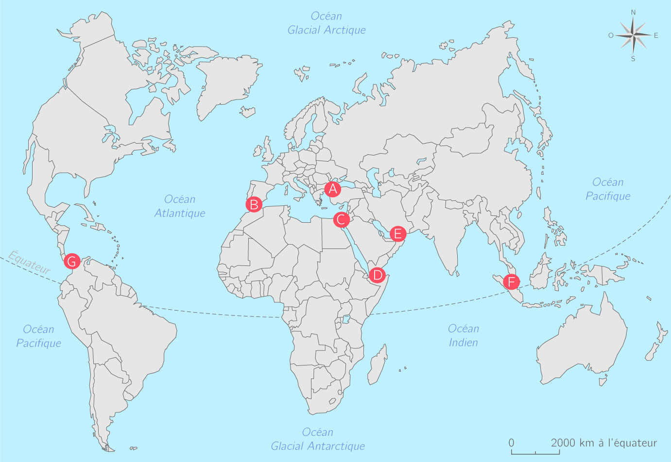 Les échanges de marchandises - 4e - Quiz Géographie - Kartable
