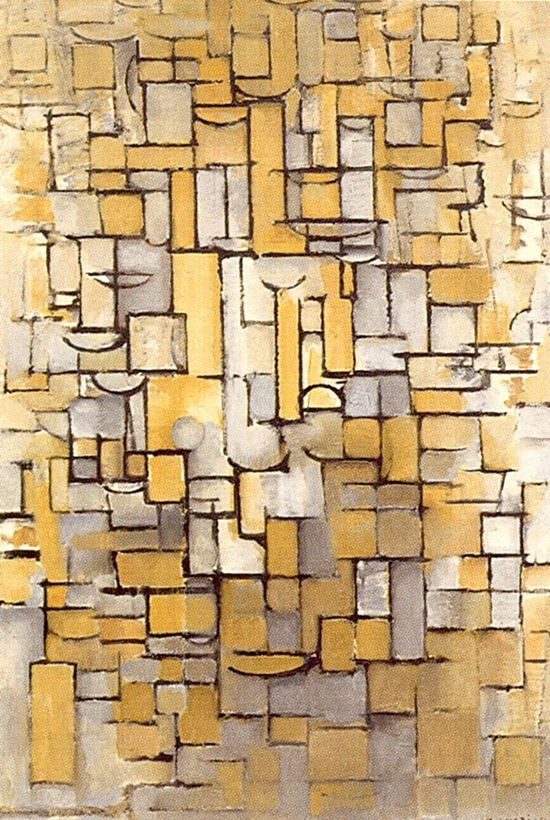 Composition XIV, Mondrian, 1913