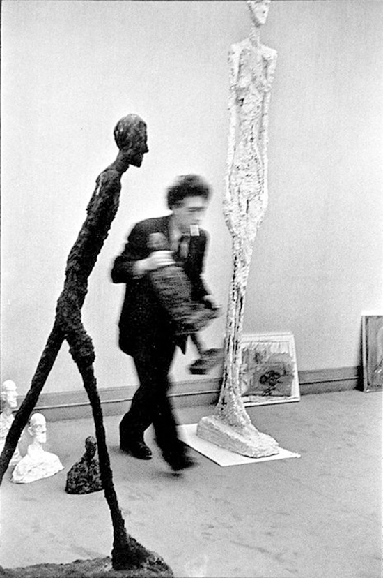 Portrait d'Alberto Giacometti, Cartier-Bresson, 1961