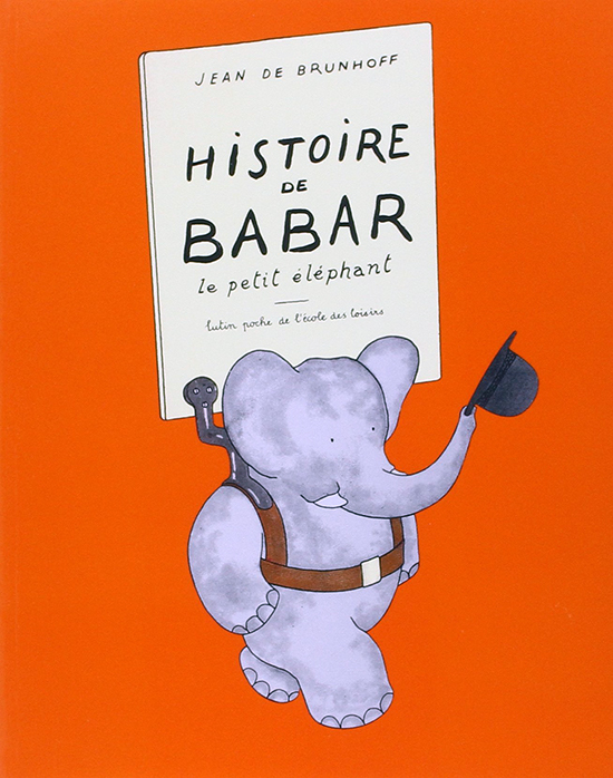 Couverture du premier livre de Babar, 1931