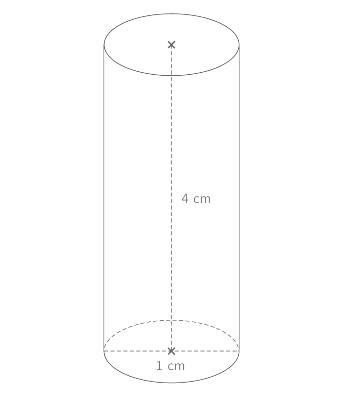 Dessiner un solide en perspective cavalière 6e Exercice