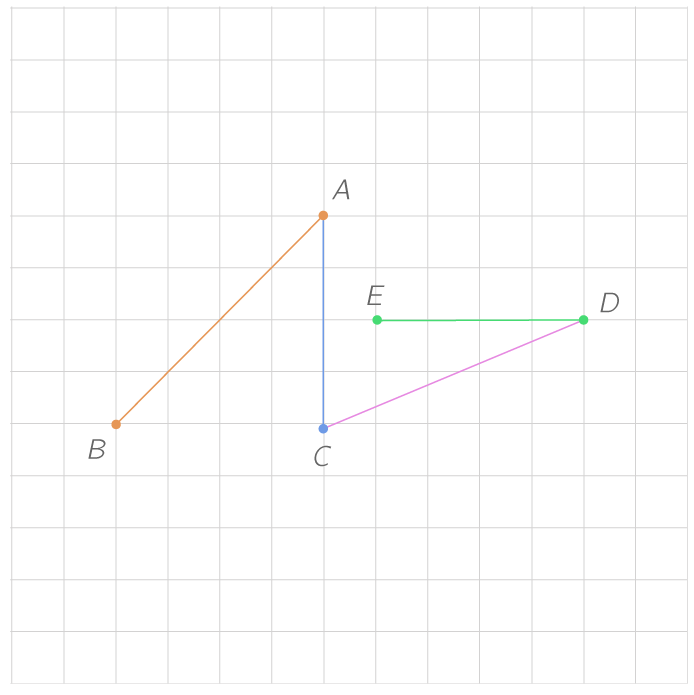 Determine whether line segments are congruent - High school Geometry ...