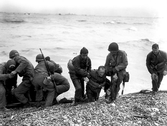 Le débarquement de Normandie le 6 juin 1944