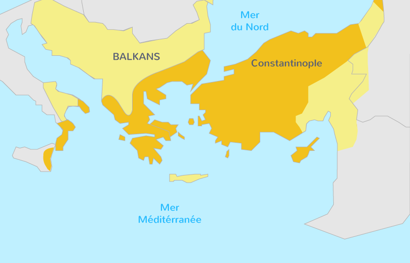 L'empire byzantin du IXe siècle au XVe siècle