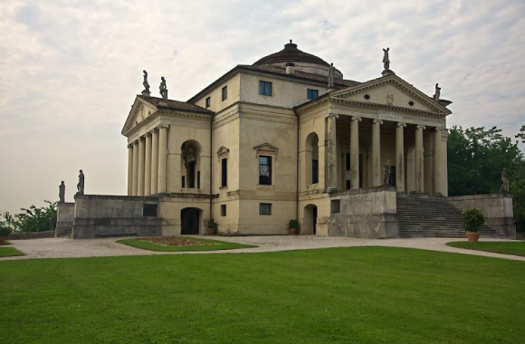 La Villa Rotonda de Palladio construite au XVIe siècle