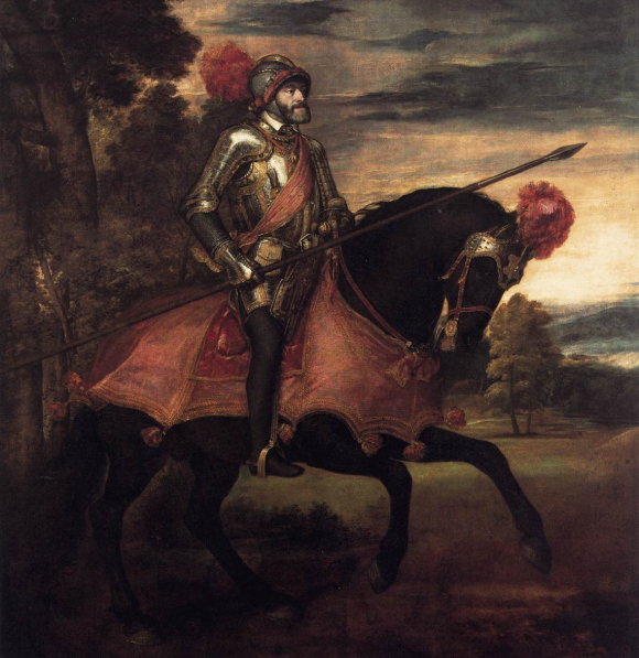 L'empereur Charles Quint par Le Titien