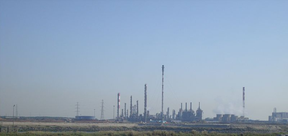 Site pétrochimique de Mardyck près de Dunkerque classé Seveso