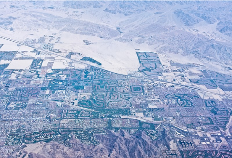 Palm Desert en Californie, une ville énergivore et très consommatrice d'eau