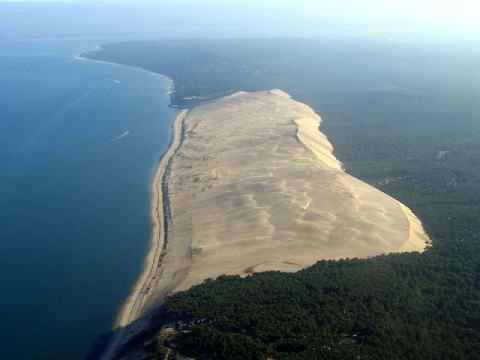 La dune du Pilat sur la côte landaise