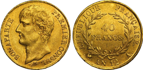 Franc germinal de 1804