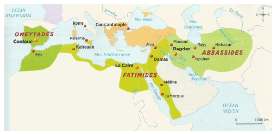 Carte Du Monde Mediterraneen Au 9e Siecle Info Voyage Carte Plan