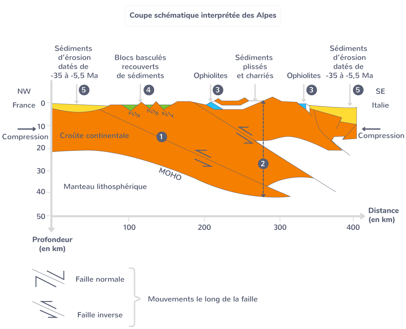 Les cycles orogéniques