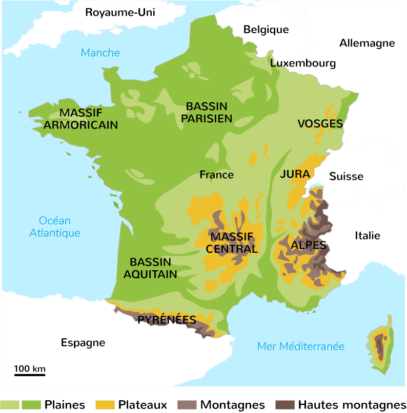 Reliefs Et Fleuves Cm1 Expos Sur Les Fleuves QRMM