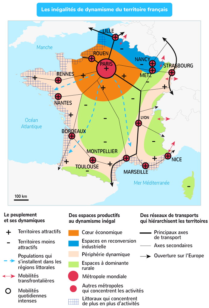 Aménager pour répondre aux inégalités croissantes entre territoires français, à toutes les Aménager pour répondre aux inégalités croissantes entre territoires français, à toutes les